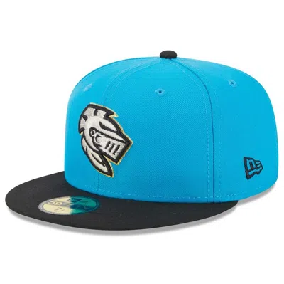 New Era Blue Charlotte Knights Authentic Collection Alternate Logo 59fifty Fitted Hat