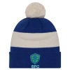 NEW ERA NEW ERA BLUE SEATTLE SOUNDERS FC 2024 KICK OFF COLLECTION CUFFED KNIT HAT WITH POM