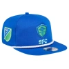 NEW ERA NEW ERA BLUE SEATTLE SOUNDERS FC THE GOLFER KICKOFF COLLECTION ADJUSTABLE HAT