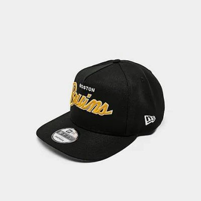 New Era Boston Bruins Nhl 9fifty A-frame Snapback Hat In Multi