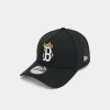 New Era Boston Red Sox Mlb Flames 9forty A-frame Snapback Hat In Black