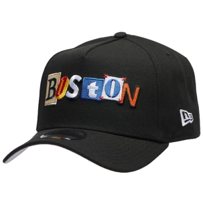 New Era Boston Red Sox  Red Sox 940 A Frame Ransom Cap In Black