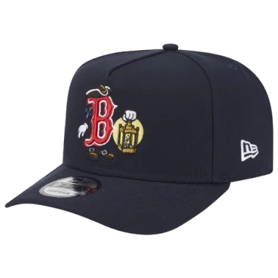 New Era Boston Red Sox  Red Sox 9fifty A-frame Cartoon Cap In Blue