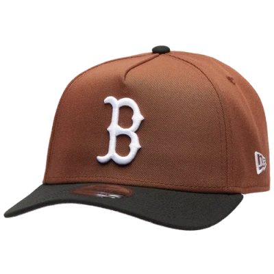 New Era Boston Red Sox  Red Sox 9forty A-frame Cap In Brown