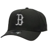 New Era Boston Red Sox  Red Sox 9forty Metallic A-frame Cap In Black