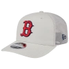 New Era Boston Red Sox  Red Sox Perf 970 Adjustable Cap In Khaki/white