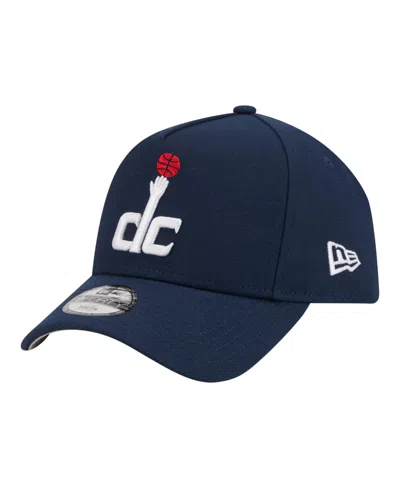 New Era Kids' Boys' And Girls' Washington Wizards 9forty A-frame Adjustable Hat In Blue