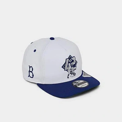 New Era Brooklyn Dodgers Mlb Jackie Robinson 9fifty Snapback Hat In White