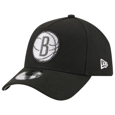 New Era Brooklyn Nets  Nets 940 A Frame Draft 26 Cap In Black