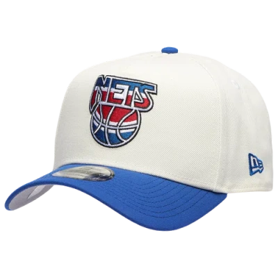 New Era Brooklyn Nets  Nets 940 A Frame Hwc Cap In White