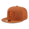 NEW ERA NEW ERA BROWN LAS VEGAS RAIDERS COLOR PACK 59FIFTY FITTED HAT