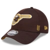 NEW ERA NEW ERA  BROWN SAN DIEGO PADRES 2024 CLUBHOUSE 9FORTY ADJUSTABLE HAT