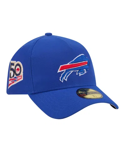 New Era Buffalo Bills A-frame 59forty Fitted Hat In Royal