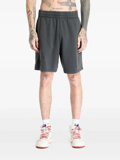New Era Bulls Washed Shorts In Gray