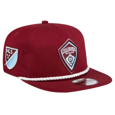 New Era Burgundy Colourado Rapids The Golfer Kickoff Collection Adjustable Hat