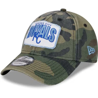 New Era Camo Kansas City Royals Gameday 9forty Adjustable Hat