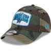 New Era Camo Miami Marlins Gameday 9forty Adjustable Hat In Camo
