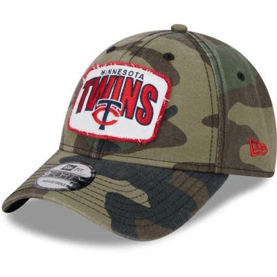 New Era Camo Minnesota Twins Gameday 9forty Adjustable Hat