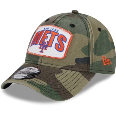 New Era Camo New York Mets Gameday 9forty Adjustable Hat