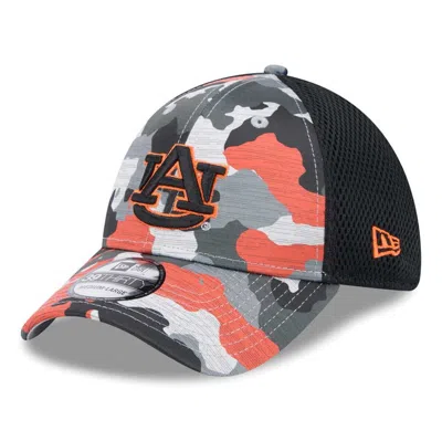 New Era Camo/black Auburn Tigers Active 39thirty Flex Hat
