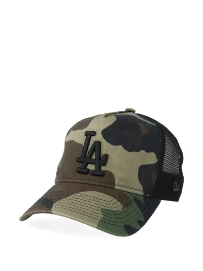 New Era Camouflage-pattern Baseball Cap In Green