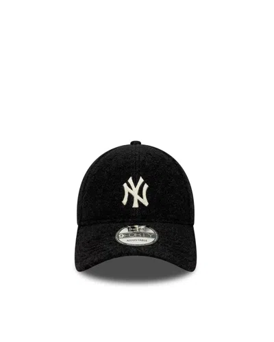 New Era Cap 60915753 Plush Borg Winter Baseball Cap In Black