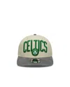New Era Cappellino 9fifty Boston Celtics Nba Cord Visor Light Beige In Neutral