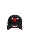New Era Cappellino 9forty Chicago Bulls Microfibre Nero In Chibul Blkfdr