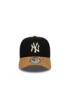 New Era Cappellino 9forty E-frame New York Yankees Mlb Suede Visor Nero In Black