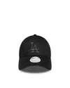 New Era Cappellino 9forty La Dodgers Mlb Metallic Logo Black In Black