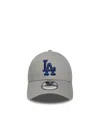 New Era Cappellino 9forty La Dodgers Mlb Side Patch Grey In Gray