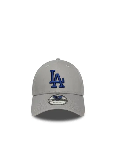 New Era Cappellino 9forty La Dodgers Mlb Side Patch Grey In Gray