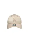 New Era Cappellino 9forty La Dodgers Satin Beige In Losdod Stn