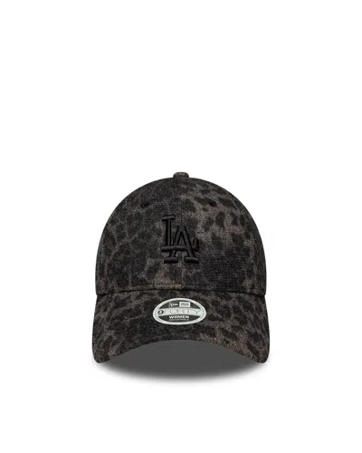 New Era 9forty La Dodgers Womens Mlb Leopard-print Cap In Animal Print