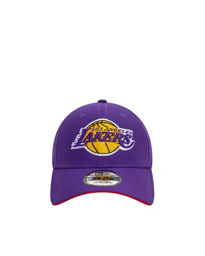 New Era Cappellino 9forty La Lakers Microfibre Viola In Loslak Trpcny
