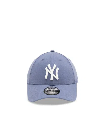New Era Cappellino 9forty New York Yankees Lino Blu In Purple