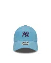 New Era Cappellino 9forty New York Yankees Mlb Cord Pastel Blue In Blue