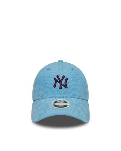 New Era Cappellino 9forty New York Yankees Mlb Cord Pastel Blue