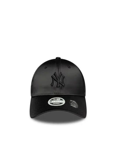 New Era Cappellino 9forty New York Yankees Mlb Satin Bow Nero In Black