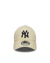 New Era Cappellino 9forty New York Yankees Mlb Side Patch Light Beige In Neutral