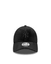 New Era Cappellino 9forty New York Yankees Mlb Velluto Nero In Black