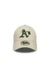 New Era Cappellino 9forty Oakland Athletics Mlb League Essential Light Beige In Neutral
