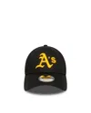 New Era Cappellino 9forty Oakland Athletics Mlb Side Patch Black In Black