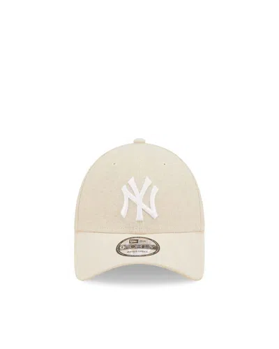 New Era Cappellino 9forty Regolabile New York Yankees Ecrù In Neutral