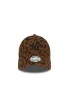 New Era Cappellino 9twenty Ny Yankees Brown Leopard In Brown