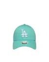 New Era Cappello 9forty La Dodgers Mlb League Essential Verde Acqua In Losdod Atewhi