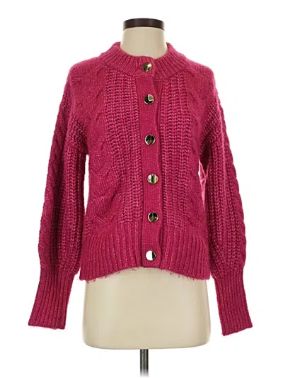 Pre-owned New Era Cardigan Sweater In Pink