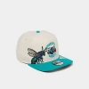 New Era Charlotte Hornets Nba Hardwood Classics 9fifty A-frame Snapback Hat In White