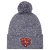 New Era Chicago Bears  Bears Marl Pom Knit In Gray
