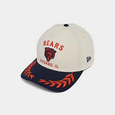 New Era Chicago Bears Nfl Draft 9forty M-crown A-frame Snapback Hat In White